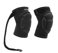 EULANT Rodilleras Flexibles con Cinturón Ajustable (1 Par), Protectores de Rodillas para Voleibol Baloncesto Balonmano Fútbol Ciclismo Marciales Artes Danza Libre Correr Esquí Muay Thai Trabajo