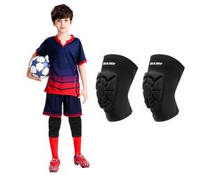 EULANT Rodilleras Voleibol para Niño,Acolchado Rodillera Futbol Sala Portero,Flexible Rodilla Protectoras Deportivas para Balonmano Danza Yoga Patinaje Artistico Gimnasia Esquí Trabajo