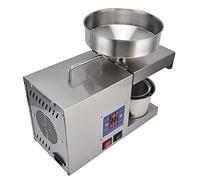 Eulbevoli El expulsor del Extractor de Aceite, Prensa de Aceite 50~250 ℃ se Puede Ajustar arbitrariamente para Evitar Que el Aceite y el Polvo metálico contaminen el Aceite Comestible(Rosado)