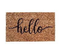 Eulenschnitt Felpudo de Fibra de Coco - Hello - 1 pieza Eulenschnitt