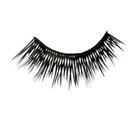 Eulenspiegel 001394 - Pestañas artificiales, Crazy Black, para carnaval, fiesta temática
