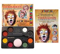 Eulenspiegel 208038 Tiermas... Tiermasken Schmink-Palett (Importación USA) NUEVO
