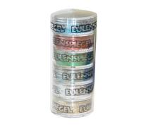 Eulenspiegel 999103 - Purpurina de poliéster Classic-Edition, 6 x 6 g, purpurina para espolvorear, carnaval, Halloween, fiesta temática