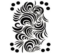 Eulenspiegel - Infinity Plantilla de pintura facial (109342)