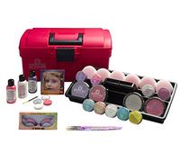Eulenspiegel - Maletín de Maquillaje Just Pink | Amplio surtido de pinturas de maquillaje y accesorios, para Carnaval y fiestas temáticas