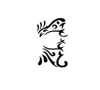 Eulenspiegel - Ornament Plantilla de pintura facial (109069)