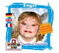 Eulenspiegel Set Tema Ángeles, Schmink-Set Con Schmink-Anleitung Y 1 Pincel