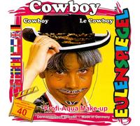 Eulenspiegel Set Tema Cowboy,Kit de Maquillaje Cowboy Con Schminkanleitung,1