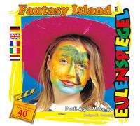 Eulenspiegel Set Tema Fantasy Island, Schmink-Set Con Schminkanleitung 1 Pincel