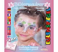 Eulenspiegel Set Tema Flor de Cerezo, Kit de Maquillaje Con Schmink-Anleitung, 1