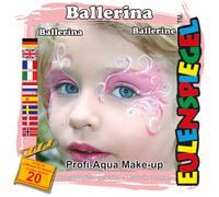 Eulenspiegel Set Tema , Kit de Maquillaje de Bailarina Con Schmink-Anleitung, 1