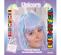 Eulenspiegel Set Tema Unicorn, Schmink-Set Con Schmink-Anleitung Y 1 Pincel