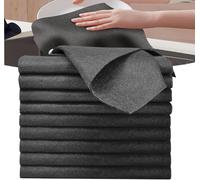 Euleryoo Paño de Limpieza Mágico, 10 Piezas Espesado para Cristales, Limpiacristales de Microfibra Reutilizable Sin Rayas para Baño, Cocina, Coche y Vidrio