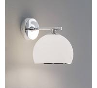 Euluna Aplique de pared Mina, color cromo, metal/vidrio
