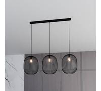 Euluna Lámpara colgante Maia, forma de jaula, 3 luces