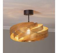 Euluna Plafón Vento, dorado, Ø 50 cm