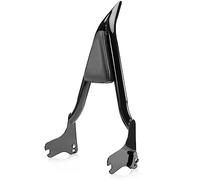 Eumti Barra alta Sissy para modelos Harley Davidson Touring de 25 pulgadas, respaldo trasero desmontable del pasajero, liberación rápida, compatible con Road King Road Glide Street Glide Electra Glide