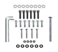 Eumti Kit de 18 tornillos de acero inoxidable para parabrisas de carenado interior de murciélago, para Harley Touring Street Glide Electra Glide Road Glide Ultra Limited y Tri Glide Modelos 1996-2023
