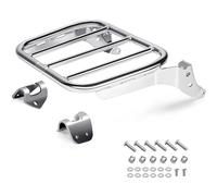 Eumti Portaequipajes para Softail, Respaldo Holdfast Sissy Bar Trasero Sport Solo Desmontable para Harley Fat Bob FXFB FXFBS Sport Glide FLSBB Low Rider FXLR FXLRS FXLRST 2018-2024