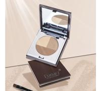 Eunarz - Pure True Series Eyebrow Powder Palette 01# Warm Brown - 4.1g