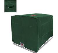 EUNEWR Cubierta de Contenedor IBC,600L Cubierta Protectora Depósito Agua IBC,Oxford 210D Funda Impermeable IBC,Resistente Al Agua,Al Polvo y A Los Rayos UV,para El Hogar Accesorio para Tanque IBC