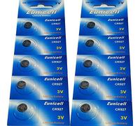 Eunicell Lote de 10 Pilas Bouton Lithium 3v CR927