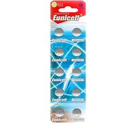 EUNICELL Pilas de botón LR920 AG6 1,5 V - 10 unidades - Pilas alcalinas para relojes, juguetes y electrónica - Sustituye a SR920W