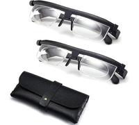 Eunmsi Primafocus Adjustable Glasses,Adjustable Focus Glasses Near and Far Sight,Deefocus Adjustable Glasses, Focus Adjustable Glasses Dial Vision,Primafocus (2 pcs)