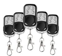 EunnacoTop Mando Garaje Universal, 4pcs Universal Control Remoto Inalámbrico de Clonación para la Puerta de la Puerta del Garaje del Coche 433 MHz