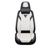 Eunncu Juego Completo de Fundas para Asientos de Coche Universales | Compatible con Airbag Lateral | Fundas Asientos Coche Delanteros y Traseros | Se Adapta a la Mayoría de los Automóvil, Negro Blanco