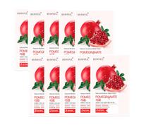 EUNYUL - Natural Moisture Mask Pack - Pomegranate - 10pcs set