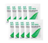 EUNYUL - Purity Aloe Sheet Mask - 10pcs set