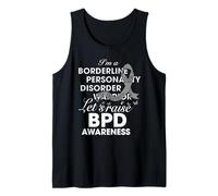 EUPD BPD Vamos a elevar el desorden límite de la Personalidad Camiseta sin Mangas