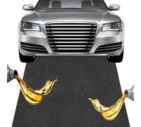 eupdd Alfombrilla Recogida Aceite: 2 Piezas, Alfombra Garaje Aceite, Alfombra Moto Absorbente y Resistente 100x200 cm Gris, Fieltro Fibra Química, Protección Suelo Taller y Garaje