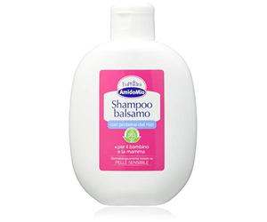 Euphidra AmidoMio Champú Acondicionador 2 en 1 con Aceite de Arroz, Fórmula Suave e Hidratante para Cabello Suave e Hidratante, Sin Conservantes Añadidos, 200 ml