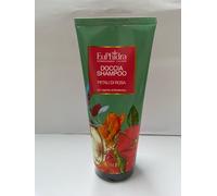 Euphidra Champú de ducha con fórmula 2 en 1 para cuerpo y cabello pétalos de rosa, 200 ml
