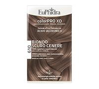 Euphidra Colorpro XD con ácido hialurónico más hidratación, más suave, más volumen, más brillo, 610 rubio oscuro cenizas
