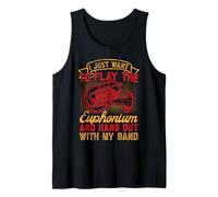 Euphonium Just Want To Play The Euphonium Baríton Banding Camiseta sin Mangas