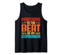 Euphonium Marching The Beat Baríton Banding Band Camiseta sin Mangas