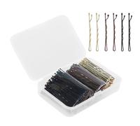 Eupneicu 150 Piezas Horquillas, pasador de pelo invisible, Sujeción Segura Horquillas para el Cabello, Adecuado para horquilla de niñas, peluquería [Colores]