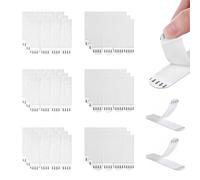 Eupneicu [36 Pares De 72 Tiras] 19 x 70mm Tiras Colgar Cuadros Sin Agujeros, Cuelga Cuadros Sin Clavos, Tiras Adhesivas Para Colgar Cuadros Para Marcos Y Adornos Navideños