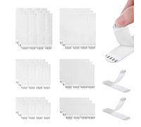 Eupneicu 72 Tiras Colgar Cuadros Sin Agujeros, Cuelga Cuadros Sin Clavos, Tiras Adhesivas Para Colgar Cuadros Para Marcos Y Adornos Navideños [36 Pares]