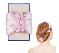 Eupneicu Rizos Sin Calor [1 Piezas], Rizador Pelo Sin Calor Para Cabello, Rulos Pelo Para Dormir Con 2 Diademas, Heatless Hair Curler Para Chicas Cortas Medianas Y Largas [Rosa]