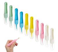 EUPSIIU 10 Piezas Pinzas de Nariz de Bebé, Pinzas Limpieza de Cuidado del Bebé, Plástico Pinzas, Cabeza Redonda Pinzas de Nariz, Herramientas de Limpias Para Oreja Boca Nariz y Ombligo (Multicolor)