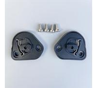 EUQENE Base de repuesto para visera de casco de motocicleta. Accesorios de casco para AGV Pista GPRR, Corsa R Pivot Kit Base de visera de repuesto