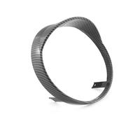 EUQIXMR Conjunto faros Cubierta Faros Instrumento Motocicleta Parsol Protector Protector Solar Para GTS150 GTS 250 300 2019-2023(Patrón de fibra de carbono)