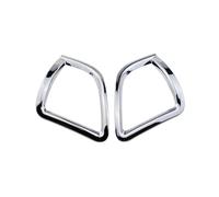 EUQIXMR Cubierta de luz antiniebla Embellecedores Cubierta Marco Luces Antiniebla Traseras Para Peugeot 2008 2014-2019 Adhesivo Exterior Faros Antiniebla Traseros