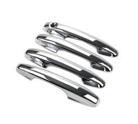 EUQIXMR Cubierta Decorativa Manija Puerta Exterior Para Focus 2 3 4 Mk2 Mk3 Mk4 Para Kuga Para Escape Para Maverick Para Ranger Manijas puertas exteriores automóviles(Style 3 Chrome)