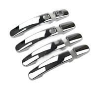 EUQIXMR Cubierta Decorativa Manija Puerta Exterior Para Focus 2 3 4 Mk2 Mk3 Mk4 Para Kuga Para Escape Para Maverick Para Ranger Manijas puertas exteriores automóviles(Style 2 Chrome)