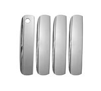 EUQIXMR Cubierta Manija Agarre Puerta Exterior Para A6 C6 2005 2006 2007 2008 2009 2010 2011 Manijas puertas exteriores automóviles(Plata)